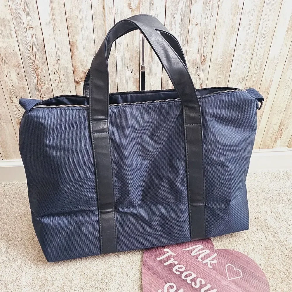 Jimmy Choo travel bag + Toiletry bag gym, Weekender blue